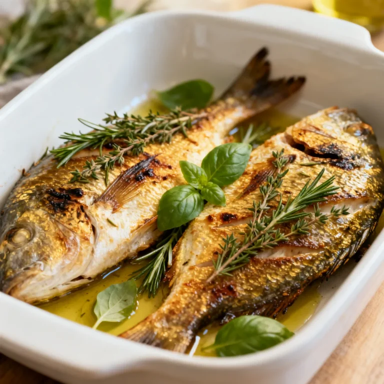 Pavés de dorade aux herbes de Provence à l’air fryer