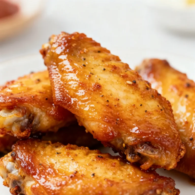 Ailes de poulet croustillantes à l’air fryer