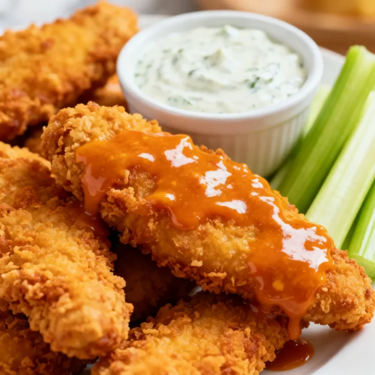 Tenders de poulet façon Buffalo au Cosori