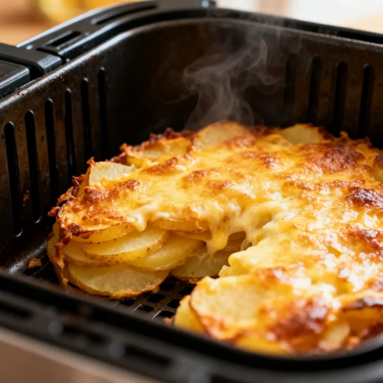 Gratin de pommes de terre à l’air fryer