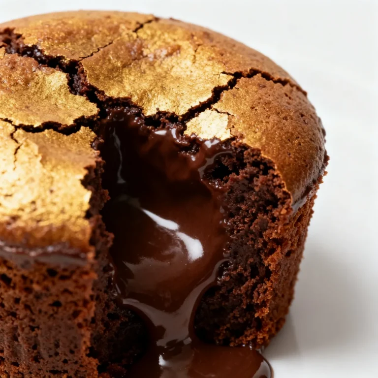 Moelleux au chocolat coulant à l’air fryer