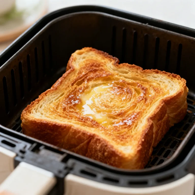 Pain perdu croustillant à l’air fryer