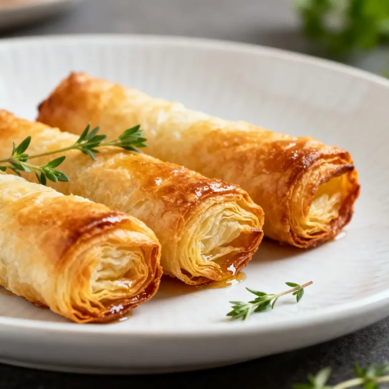 Roulés feuilletés apéro à l’air fryer